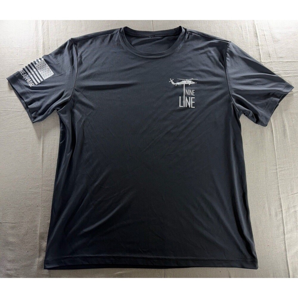 Nine Line Men's Gray Short Sleeve Shirt - Size XL